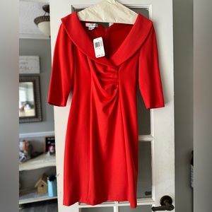 Nwt Kay Unger orange dress sz 6